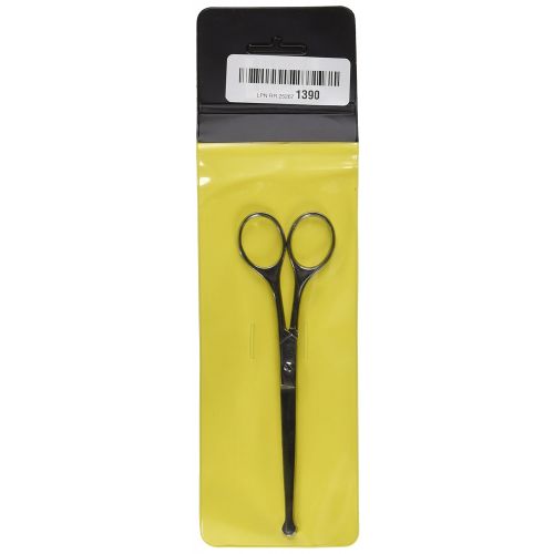  Mars Coat King Mars Professional Stainless Steel Curved Ball-Tip Hair Scissors, Microserrated, 6.5 Length