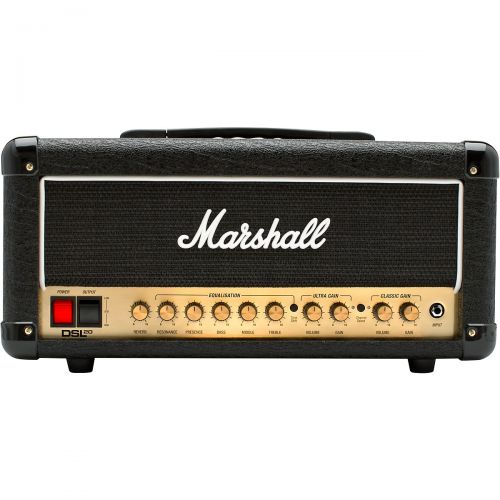 마샬 Marshall},description:The next generation of the Marshall DSL series has arrived! These DSL amps are laden with Marshall tone, features and functionality for the novice, as well as