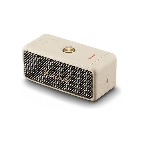 마샬 Marshall Emberton II Portable Bluetooth Speaker, Cream