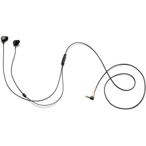 마샬 Marshall Mode EQ Wired in-Ear Headphones - Black and Brass