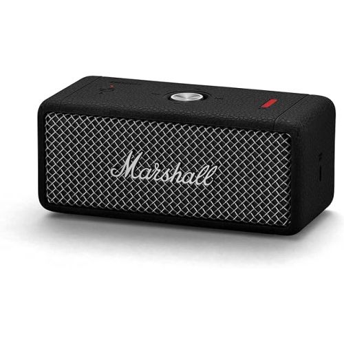 마샬 Marshall Emberton II Portable Bluetooth Speaker, Black & Steel