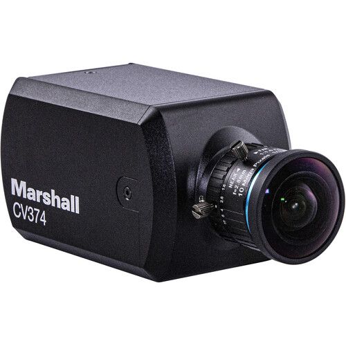 마샬 Marshall Electronics CV374 Compact UHD 4K60 Camera with NDI|HX3, SRT & HDMI
