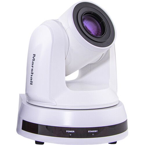 마샬 Marshall Electronics CV620 3G-SDI/HDMI PTZ Camera with 20x Optical Zoom (White)