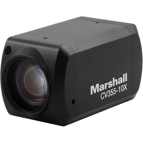 마샬 Marshall Electronics CV355-10X 2.1MP 3G/HD-SDI/HDMI Compact Camera with 10x Zoom