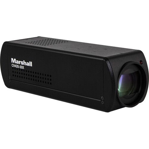 마샬 Marshall Electronics CV420-30X Compact UHD 4K IP/HDMI/12G-SDI Camera with 30x Optical Zoom