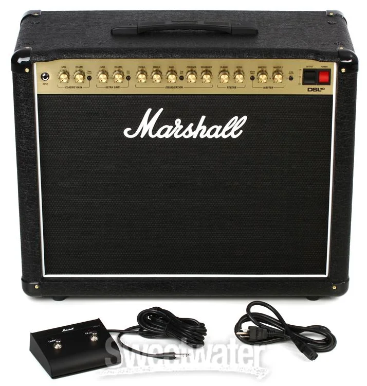 마샬 Marshall DSL40CR 1 x 12-inch 40-watt Tube Combo Amp