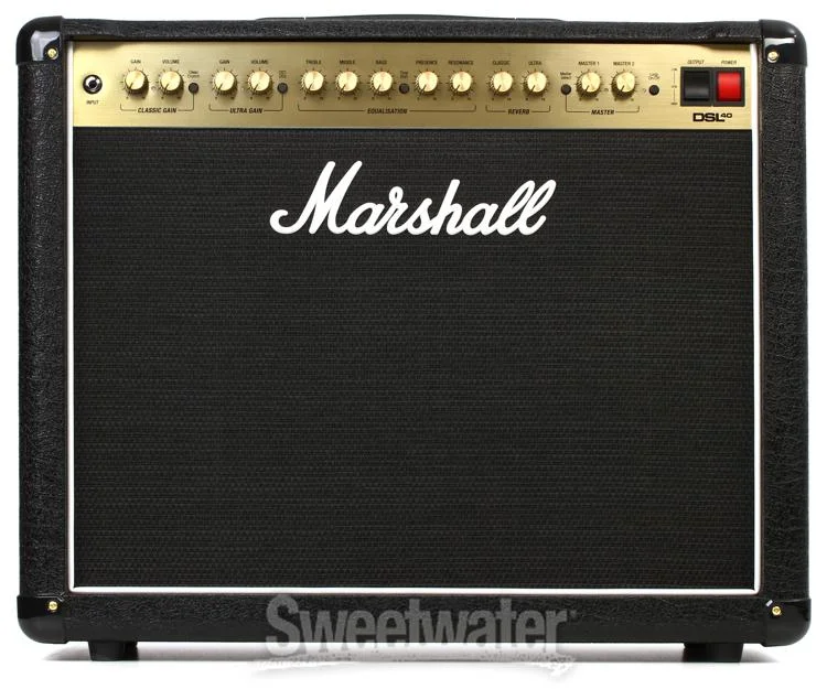 마샬 Marshall DSL40CR 1 x 12-inch 40-watt Tube Combo Amp