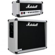 Marshall 2525H Mini Silver Jubilee and 2536 2x12 Stack - Silver