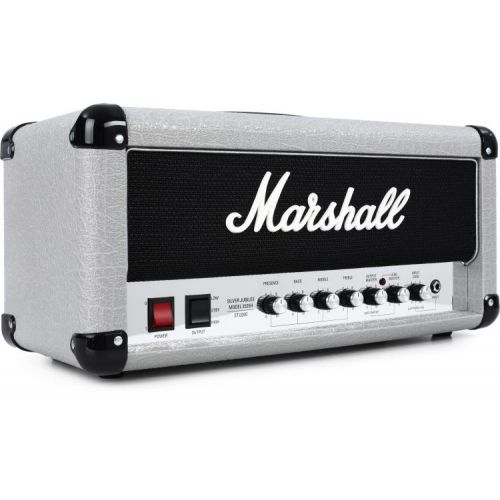 마샬 Marshall 2525H Mini Silver Jubilee and 2536 2x12 Stack - Silver