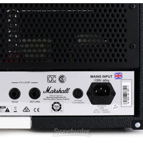 마샬 Marshall 2525H Mini Silver Jubilee 20/5-watt Head - Sweetwater Exclusive