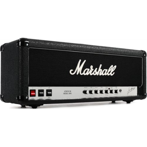 마샬 Marshall 2555X Silver Jubilee 100-watt Reissue Tube Head with Cover - Black Tolex