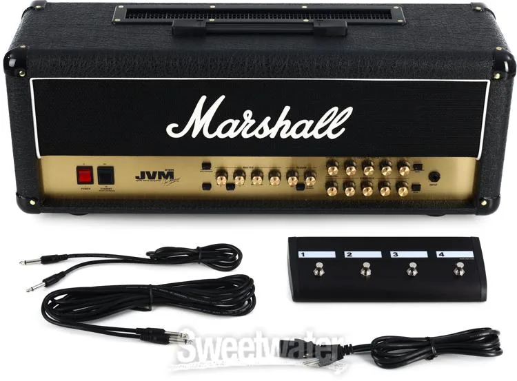 마샬 Marshall JVM210H 100-watt 2-channel Tube Head with Cover