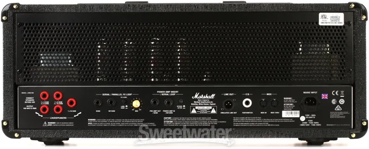 마샬 Marshall JVM410H 100-watt 4-channel Tube Head