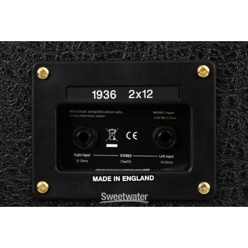 마샬 Marshall 1936 150-watt 2 x 12-inch Extension Cabinet