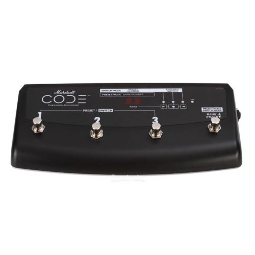 마샬 Marshall PEDL-91009 4-way Footswitch for CODE Amplifiers