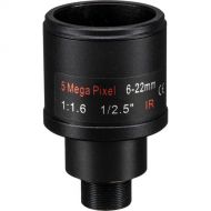 Marshall Electronics M12-Mount 6-22mm IR Varifocal Lens