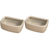 (2 Pack) Marshall SnapN Fit Animal Bowl, Small, Holds 2-Cup