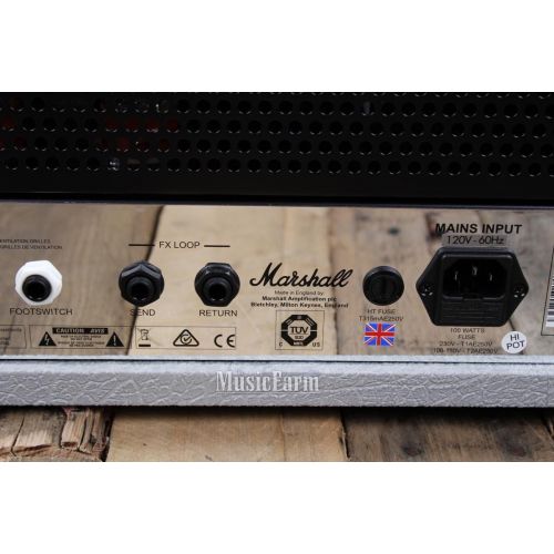 마샬 Marshall Mini Silver Jubilee 20W Tube Guitar Head Silver