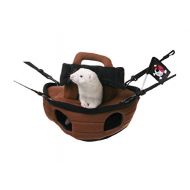 Marshall Pirate Ship Cage Accessory for Small Animals