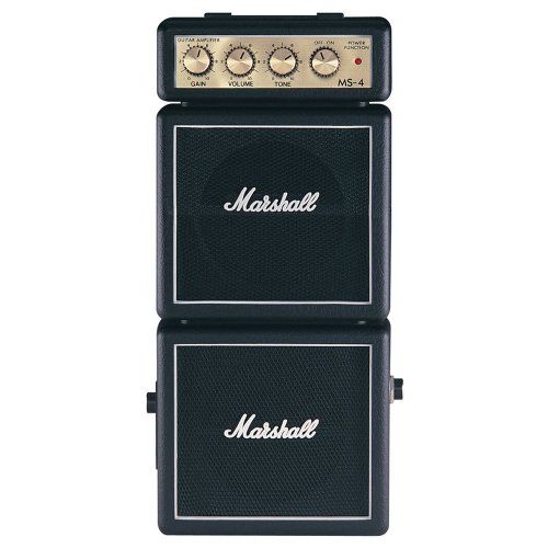 마샬 Marshall MS4 Battery-Powered Mini Micro Full Stack Guitar Amplifier