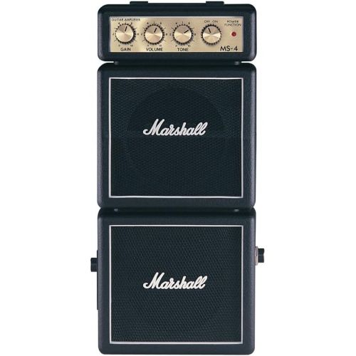 마샬 Marshall MS4 Battery-Powered Mini Micro Full Stack Guitar Amplifier