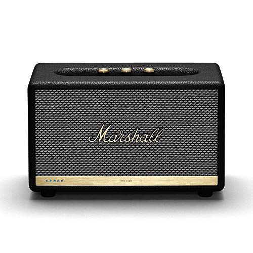 마샬 Marshall Acton II Wireless Wi-Fi Multi-Room Smart Speaker with Amazon Alexa Built-in, Black - New