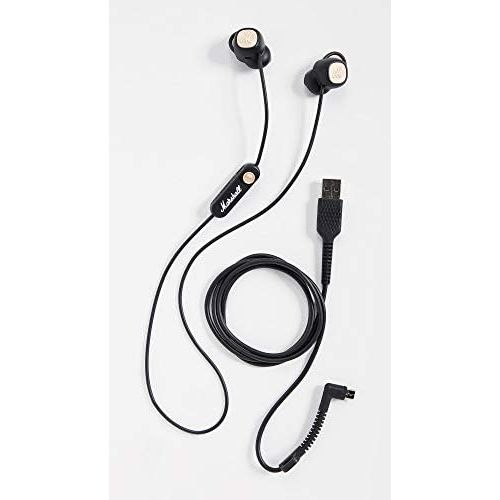 마샬 Marshall Minor II Bluetooth In-Ear Headphone, Black - NEW