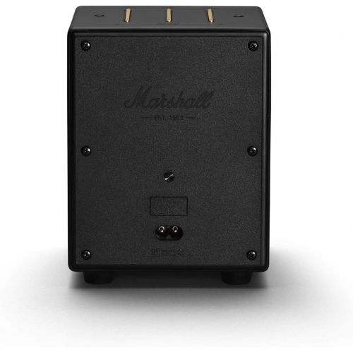 마샬 Marshall Uxbridge Home Voice Speaker with Amazon Alexa Built-in, Black