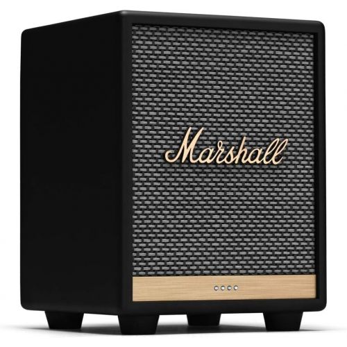 마샬 Marshall Uxbridge Home Voice Speaker with Amazon Alexa Built-in, Black