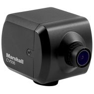 Marshall Electronics CV506 Full HD Miniature Camera with M12 Mount and Interchangeable 3.6mm Lens (72 AOV), 1920x1080p at 60 fps, 3G/HD-SDI & HDMI Output