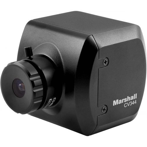 마샬 [아마존베스트]Marshall Electronics CV344 Compact Full HD Camera with CS/C Lens Mount, 1920x1080p at 60 fps, 3G/HD-SDI Output