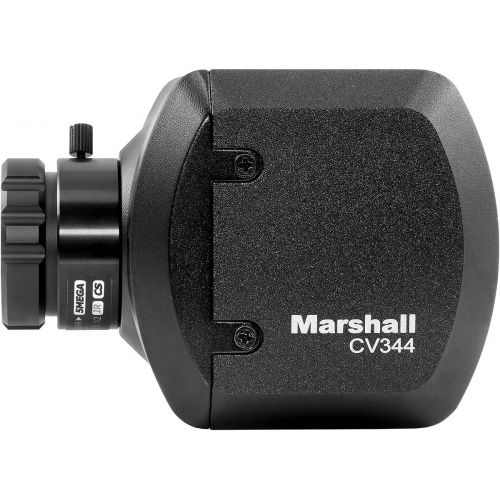 마샬 [아마존베스트]Marshall Electronics CV344 Compact Full HD Camera with CS/C Lens Mount, 1920x1080p at 60 fps, 3G/HD-SDI Output