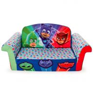 Marshmallow Furniture - Childrens 2 in 1 Flip Open Foam Sofa, PJ Masks Flip Open Sofa