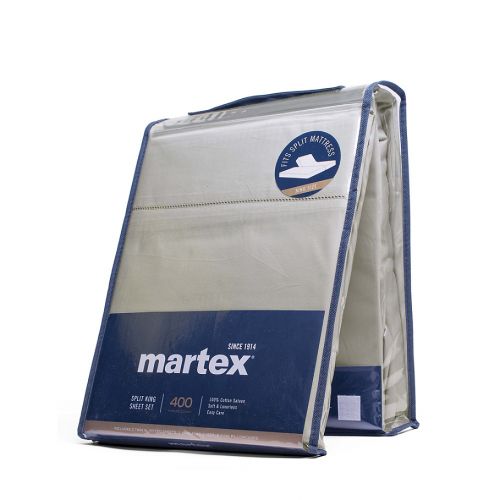  Martex 400-Thread-Count Split King Sheet Set