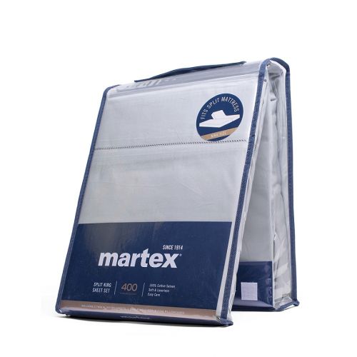  Martex 400-Thread-Count Split King Sheet Set