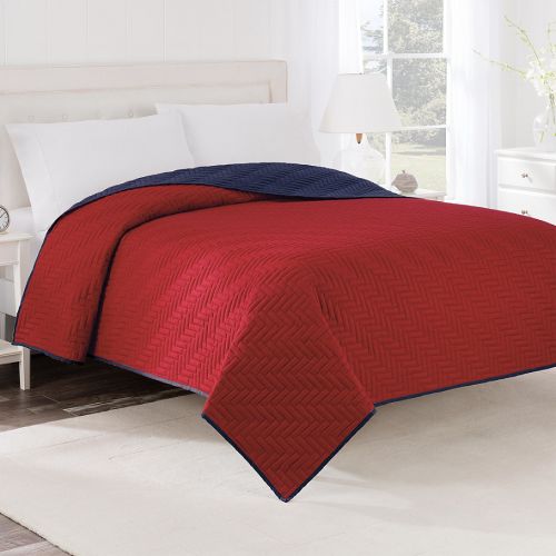  Martex Two-Tone Coverlet