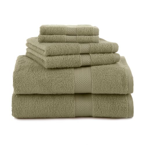  Martex 6-Piece Ringspun Cotton Towel Set