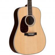 Martin},description:Known for its strong bass response, the D-35 Dreadnought Left-Handed Acoustic Guitar features a three-piece back in a bound fingerboard. It features East Indian