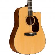 Martin},description:The warm tones of the genuine mahogany back and sides, combined with a Sitka spruce top, make this Martin Standard Series DC-18E Dreadnought Acoustic-Electric G