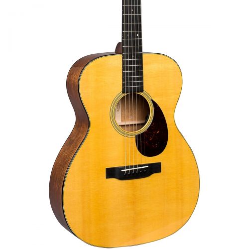  Martin OM-18E Orchestra Model Acoustic-Electric with Fishman Electronics Gloss Natural