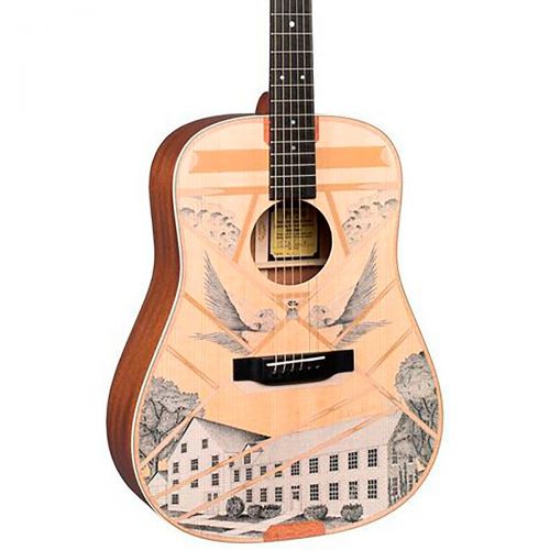  Martin},description:Martin is proud to offer this D-Boak Custom Signature Edition dreadnought featuring imprinted original Inside Out artwork by illustrator, luthier, musician and