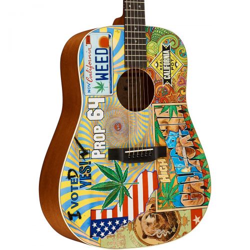  Martin D-420 Acoustic Guitar Custom Graphic