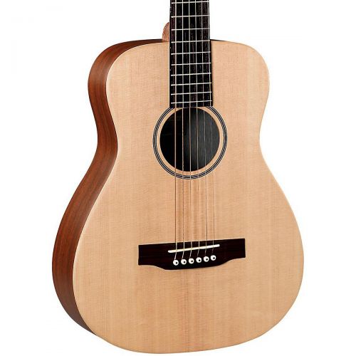  Martin},description:While the Little Martin is Martins smallest guitar, it is very big on tone, quality and versatility. The LX1 model features a solid Sitka spruce top and mahogan