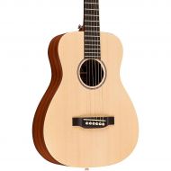 Martin},description:The left-handed Martin LX1 Little Martin Acoustic Guitar is a great small travel and beginning student guitar. It has a solid Sitka spruce soundboard atop the s