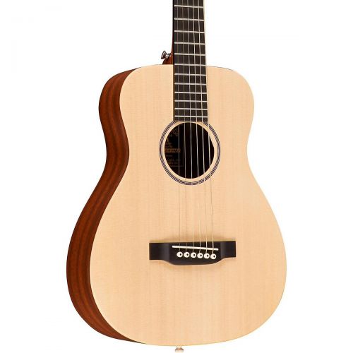  Martin},description:The left-handed Martin LX1 Little Martin Acoustic Guitar is a great small travel and beginning student guitar. It has a solid Sitka spruce soundboard atop the s