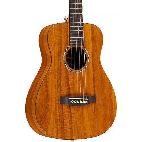  Martin X Series LX Koa Little Martin Left-Handed Acoustic Guitar Natural