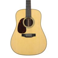 Martin HD12-28 12-string Left-handed Acoustic Guitar - Natural