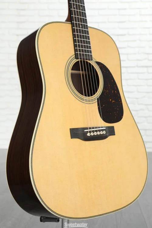 Martin HD-28 Acoustic Guitar - Natural with Aging Toner