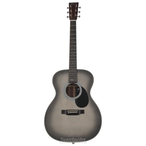  Martin OMJM John Mayer 20th Anniversary Acoustic-electric Guitar - Platinum Gray Burst