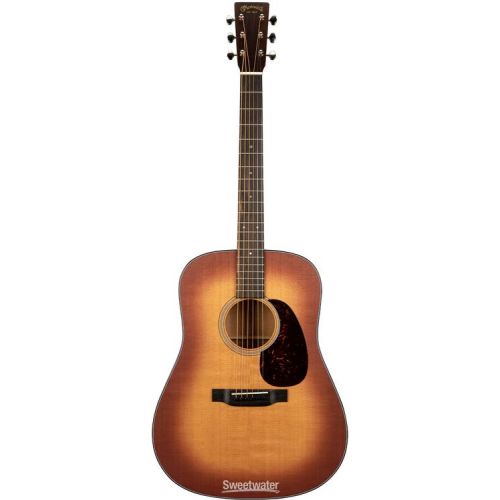  Martin D-18 Satin Acoustic Guitar - Satin Amberburst